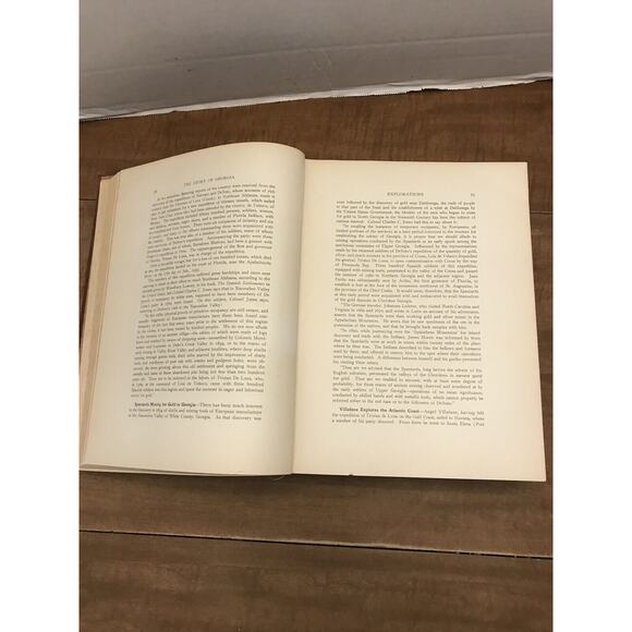 The Stories Of Georgia By Walter C Cooper Volume 1 1938 Ex Library - Picture 6 of 9